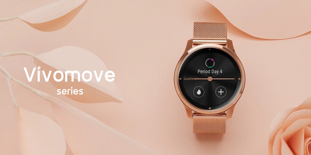 GARMIN vívomove Luxe 18K Rose Gold - 通販 - pinehotel.info