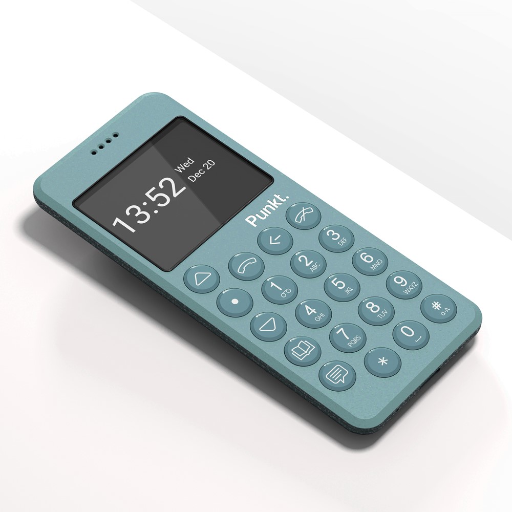 Punkt. プンクト MP02 New Generation ライトブルー 携帯電話 モバイルフォン SIMフリー 4G LTE  【安心のメーカー1年保証】
