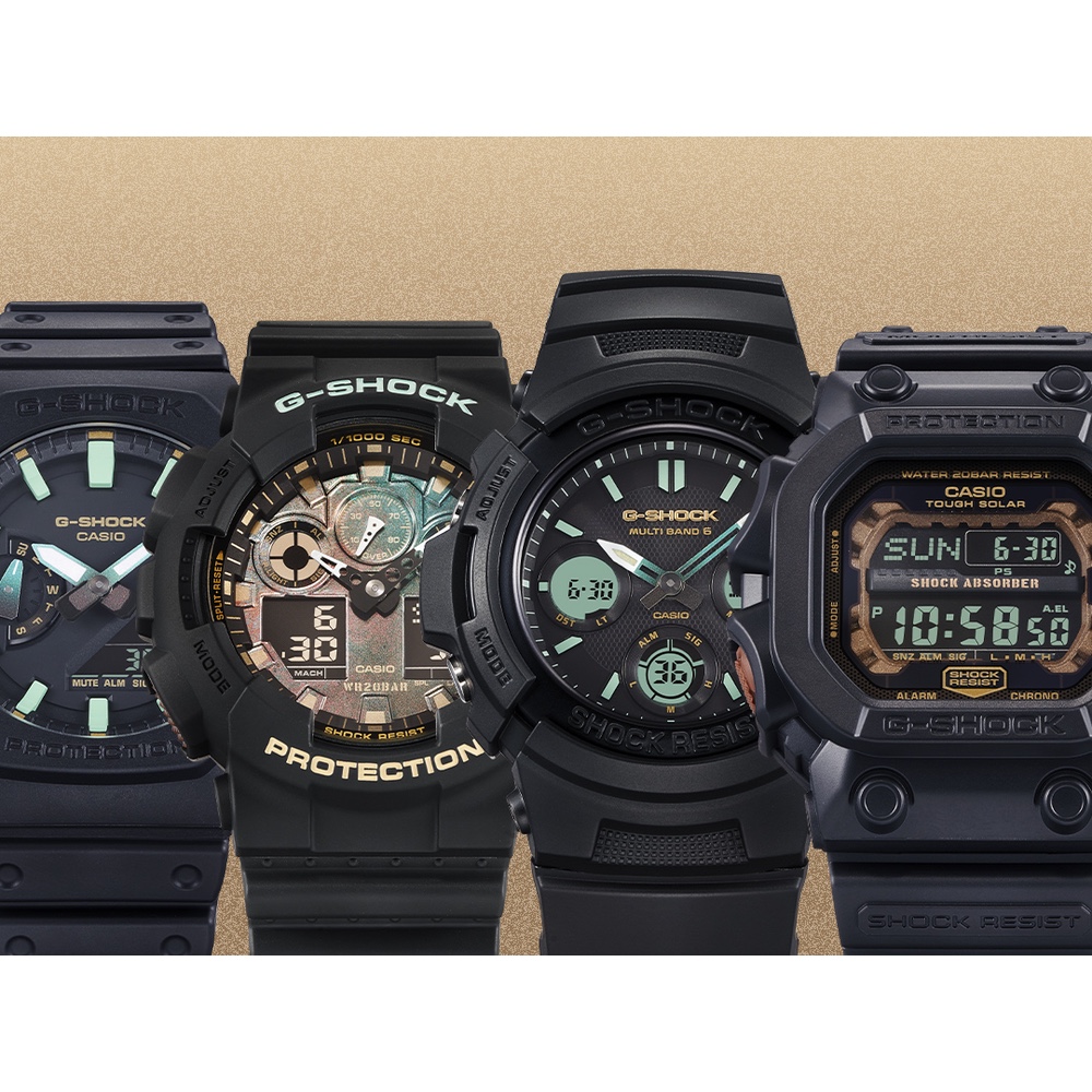 CASIO カシオ G-SHOCK Gショック TEAL AND BROWN COLOR series