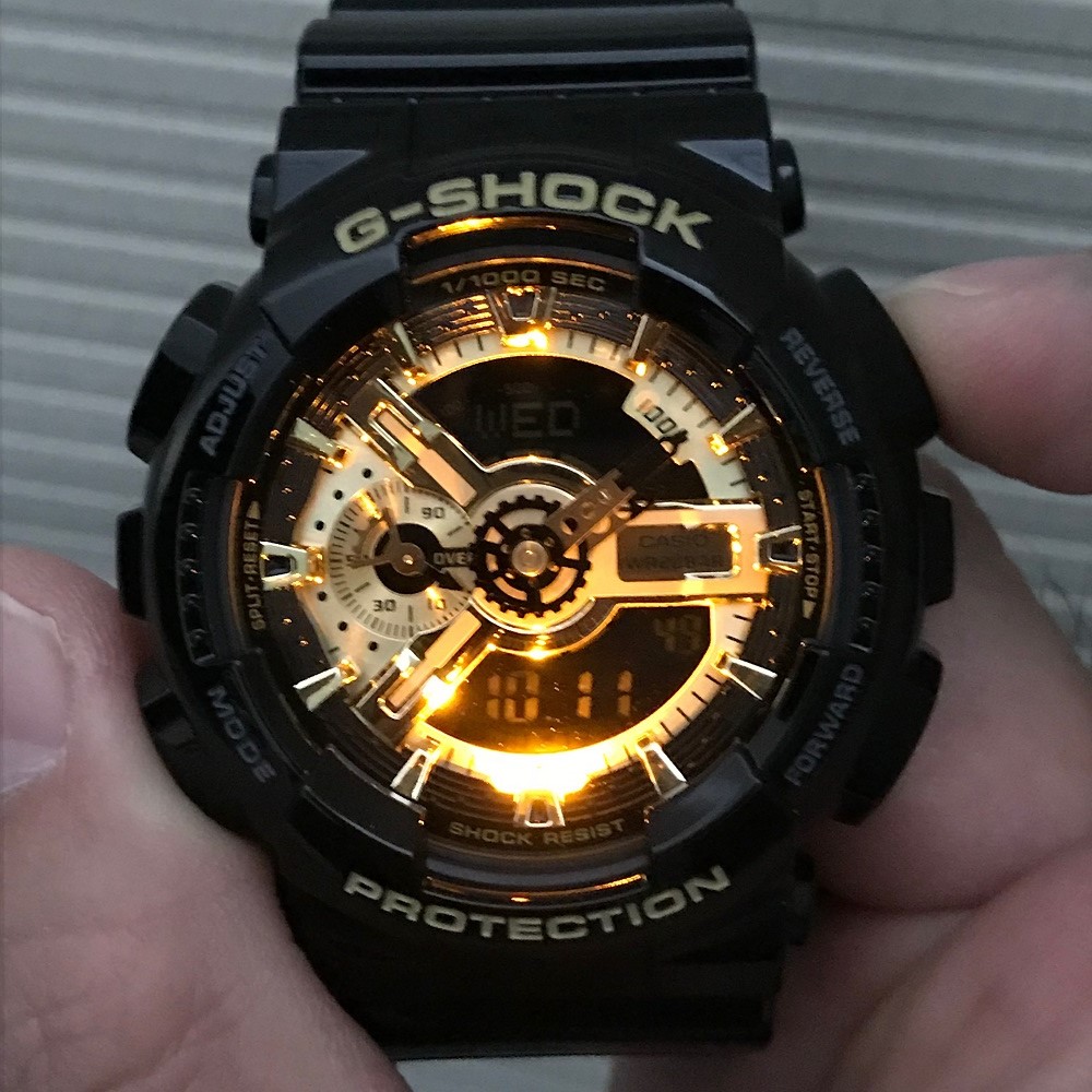 CASIO カシオ G-SHOCK Gショック GA-110GB-1AJF 【安心の3年保証】 腕時計