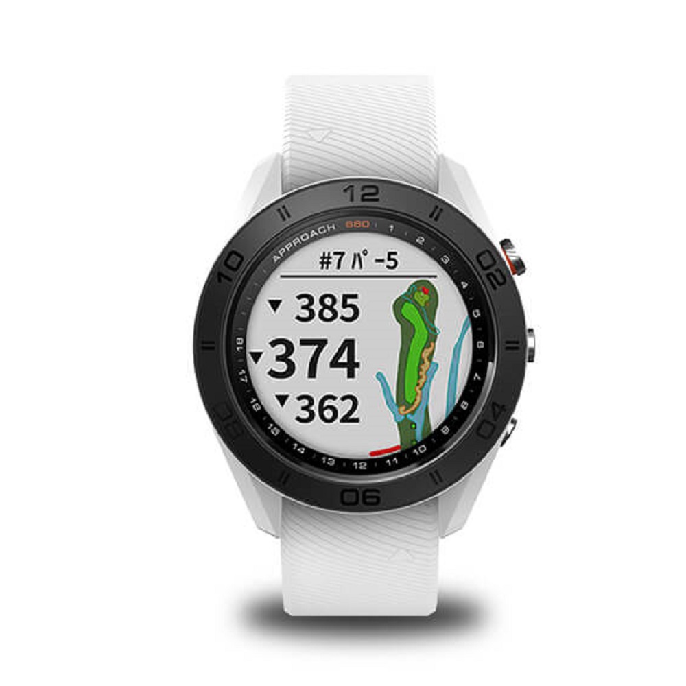 GARMIN ガーミン Approach S60 White アプローチS60 010-01702-24 【安心のメーカー1年保証】 スマートウォッチ  ウェアラブル ゴルフ