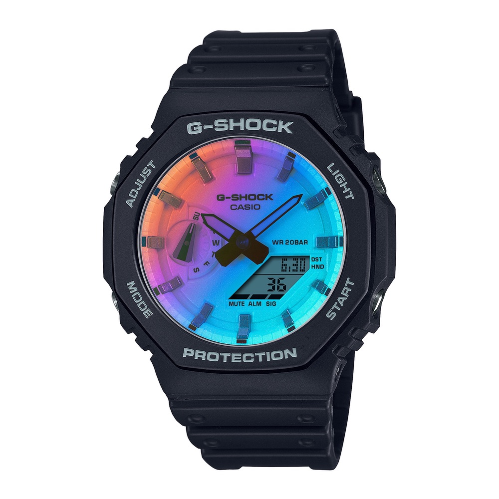 CASIO カシオ G-SHOCK Gショック Iridescent Color series GA-2100SR-1AJF 【安心の3年保証】