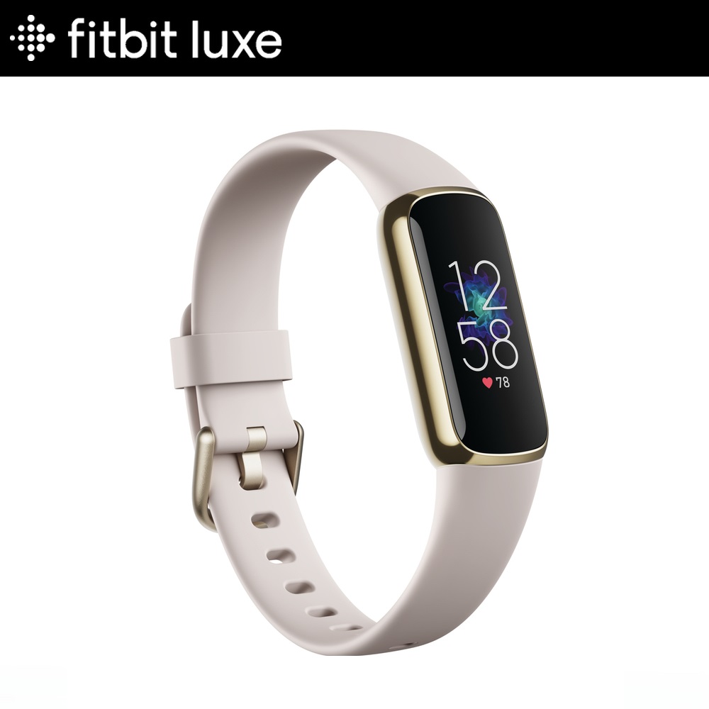 fitbit Luxe フィットビット ラックス ルナホワイト/ソフトゴールド FB422GLWT-FRCJK 【安心のメーカー1年保証】  スマートウォッチ