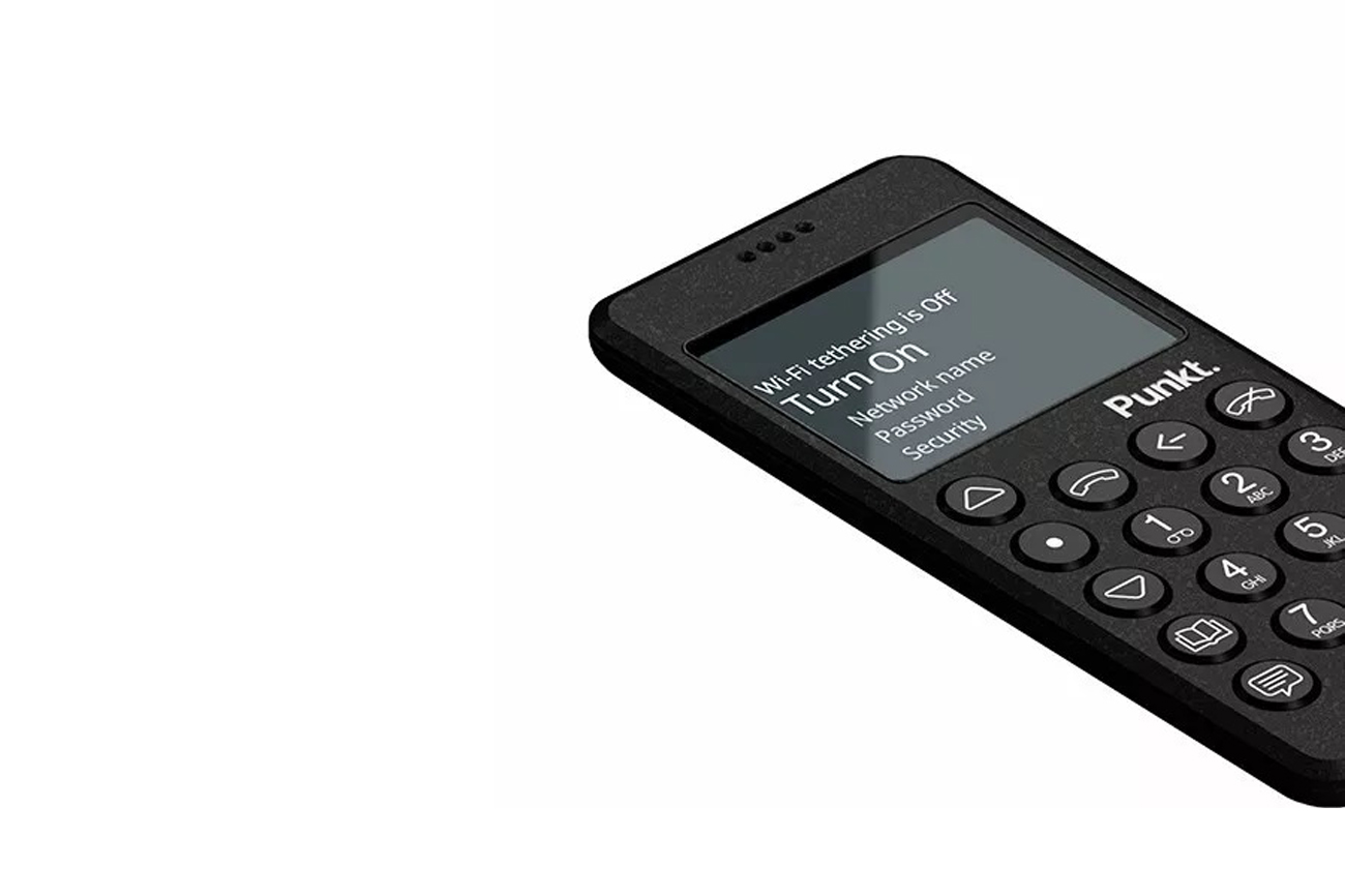 Punkt. プンクト MP02 New Generation ブラック 携帯電話 モバイル