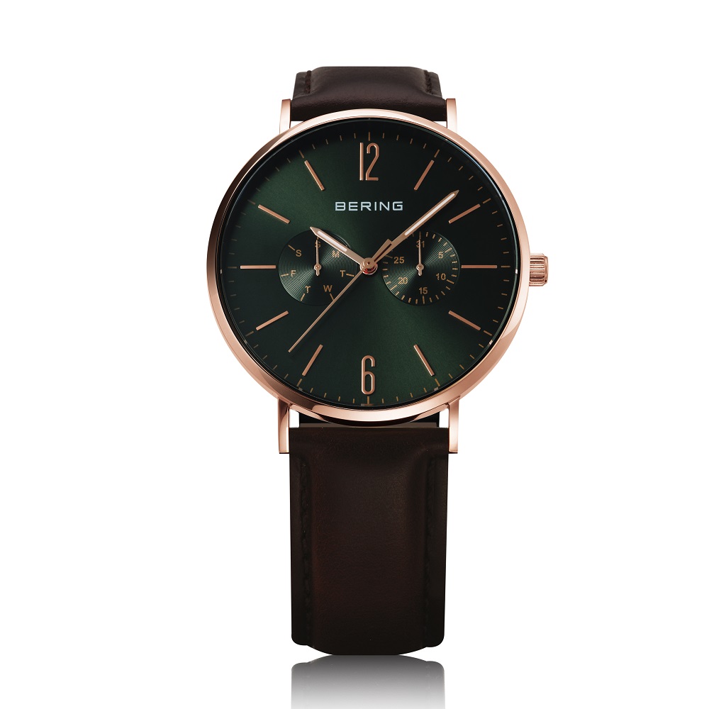 BERING ベーリング Unisex Changes Mesh&Leather 14240-569 【安心の3年保証】 腕時計