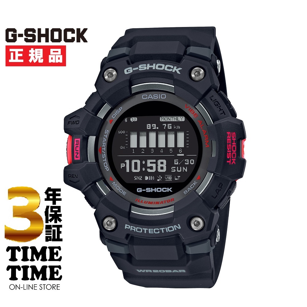 CASIO カシオ G-SHOCK Gショック G-SQUAD  GBD-100-1JF 【安心の3年保証】腕時計