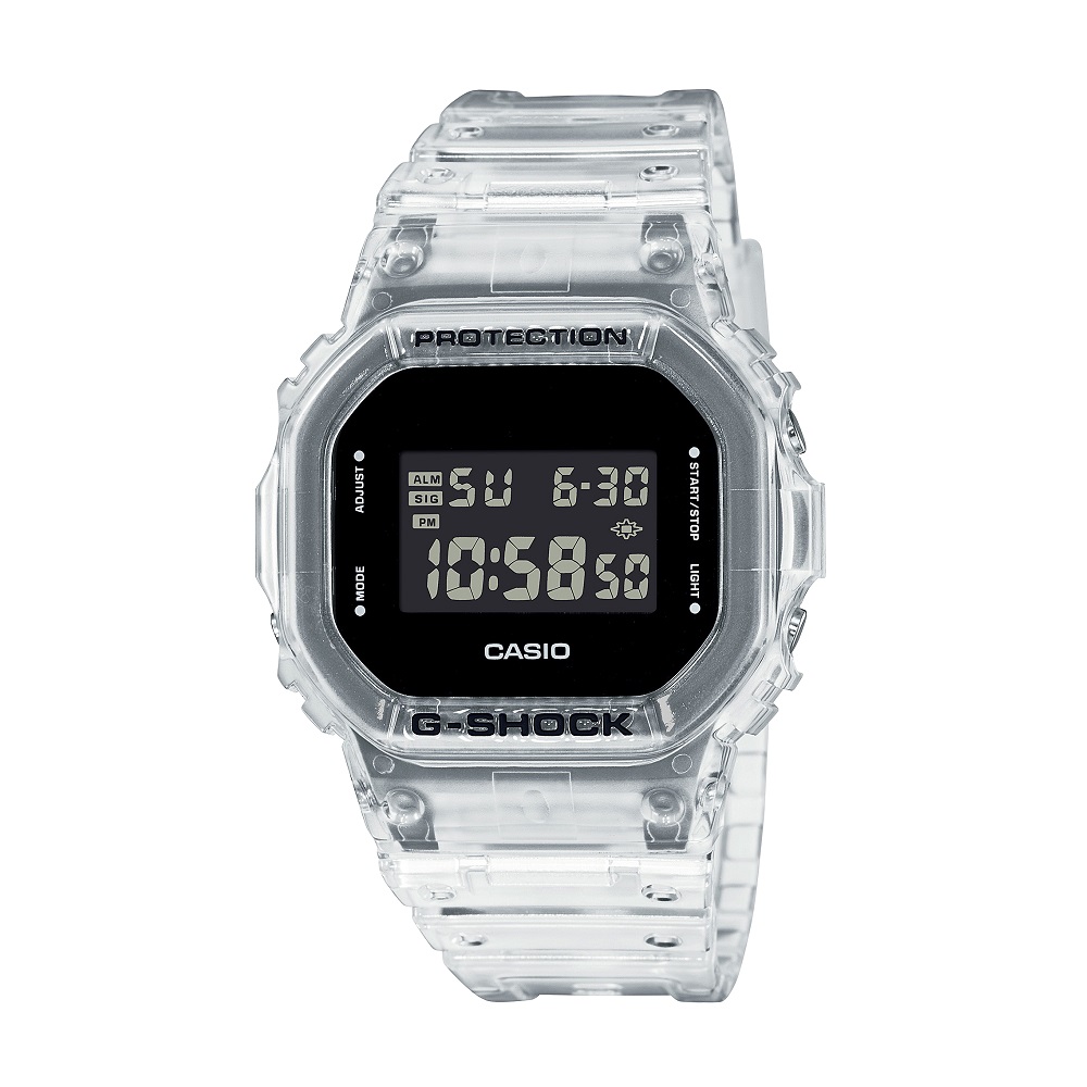 CASIO カシオ G-SHOCK Gショック Skeleton Series DW-5600SKE-7JF 【安心の3年保証】 腕時計