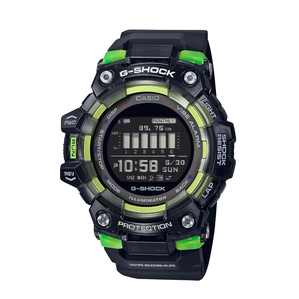 CASIO カシオ G-SHOCK Gショック G-SQUAD GBD-100SM-1JF 【安心の3年保証】 腕時計