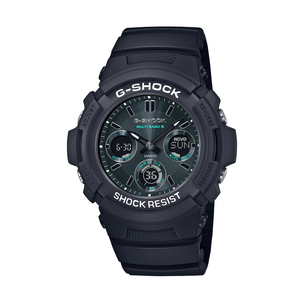 CASIO カシオ G-SHOCK Gショック Black and Green Series AWG-M100SMG-1AJF 【安心の3年保証】 腕時計