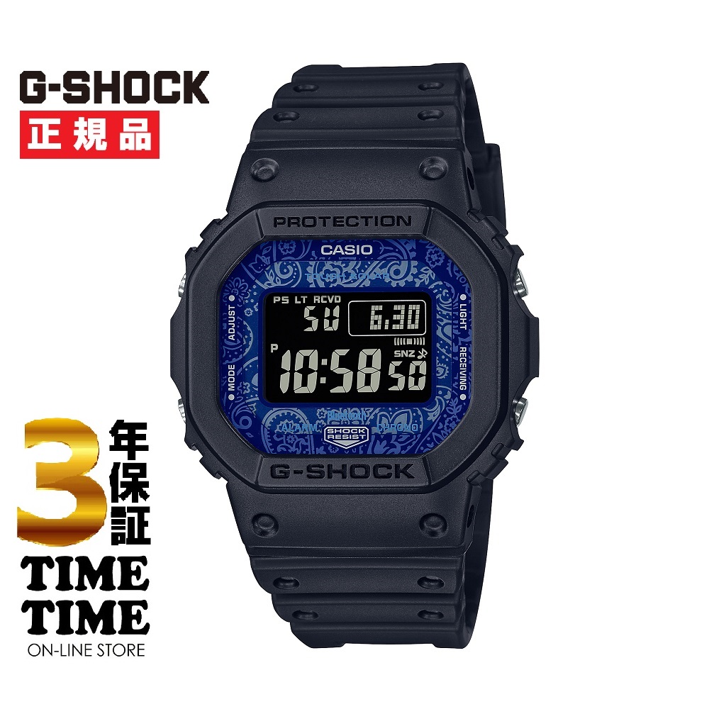 CASIO カシオ G-SHOCK Gショック BLUE PAISLEY series GW-B5600BP-1JF 【安心の3年保証】