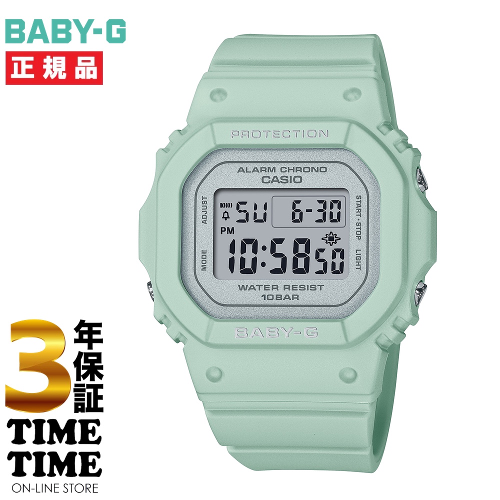 CASIO カシオ BABY-G ベビーG フラワーカラー セージ BGD-565SC-3JF 【安心の3年保証】