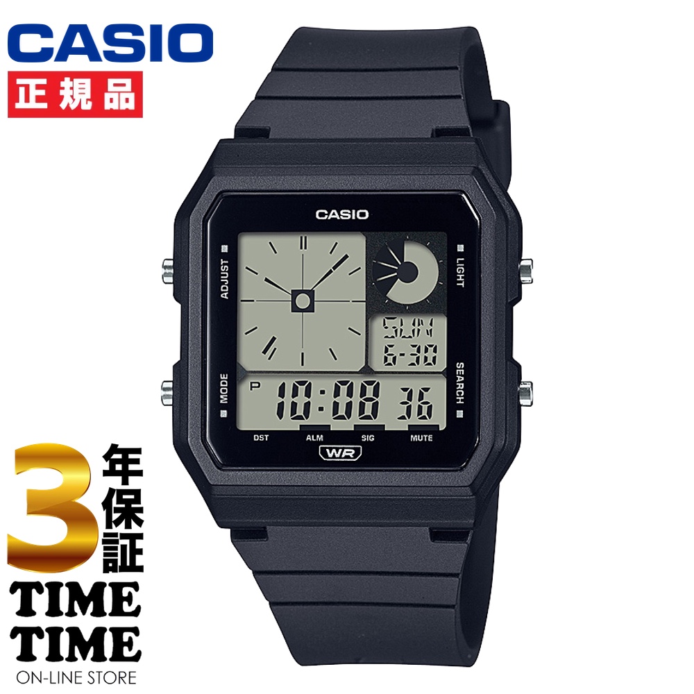 CASIO CLASSIC カシオクラシック デジタル ブラック LF-20W-1AJF 【安心の3年保証】