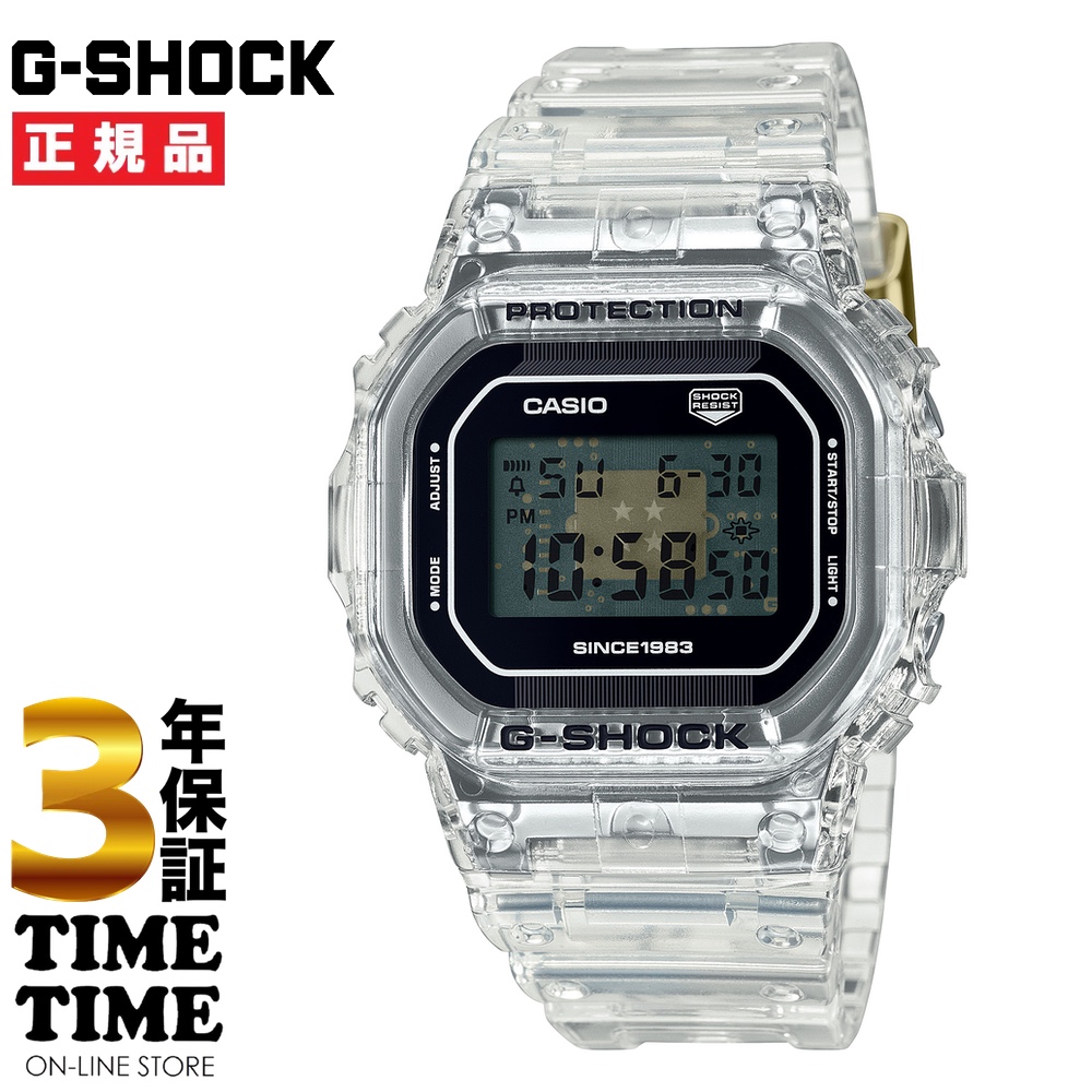 CASIO カシオ G-SHOCK Gショック 40th Anniversary Clear Remix クリアスケルトン DW-5040RX-7JR 【安心の3年保証】