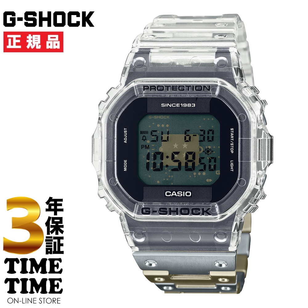 CASIO カシオ G-SHOCK Gショック 40th Anniversary Clear Remix クリアスケルトン DWE-5640RX-7JR 【安心の3年保証】