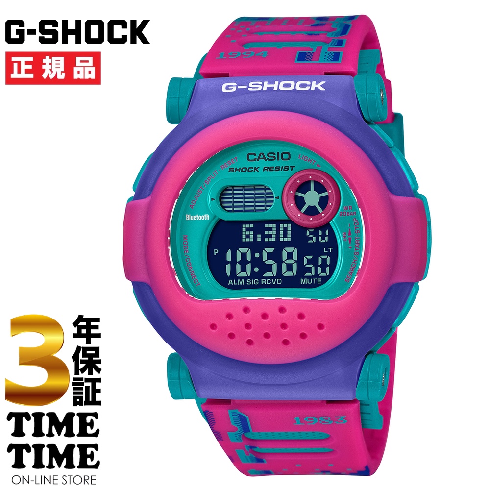 CASIO カシオ G-SHOCK Gショック カプセルベゼル付 ピンク ブルー G-B001RG-4JR 【安心の3年保証】
