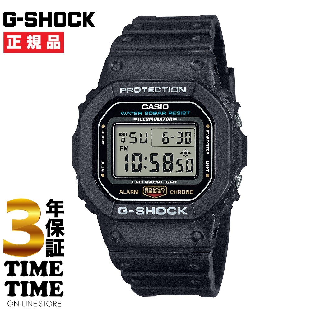 CASIO カシオ G-SHOCK Gショック デジタル ブラック DW-5600UE-1JF 【安心の5年保証】