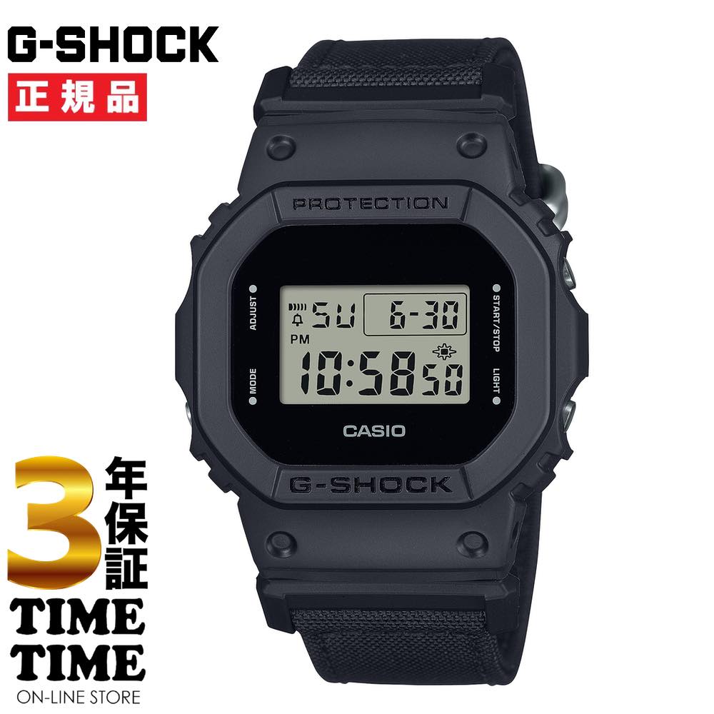 CASIO カシオ G-SHOCK Gショック Utility black series コーデュラ ブラック DW-5600BCE-1JF 【安心の3年保証】