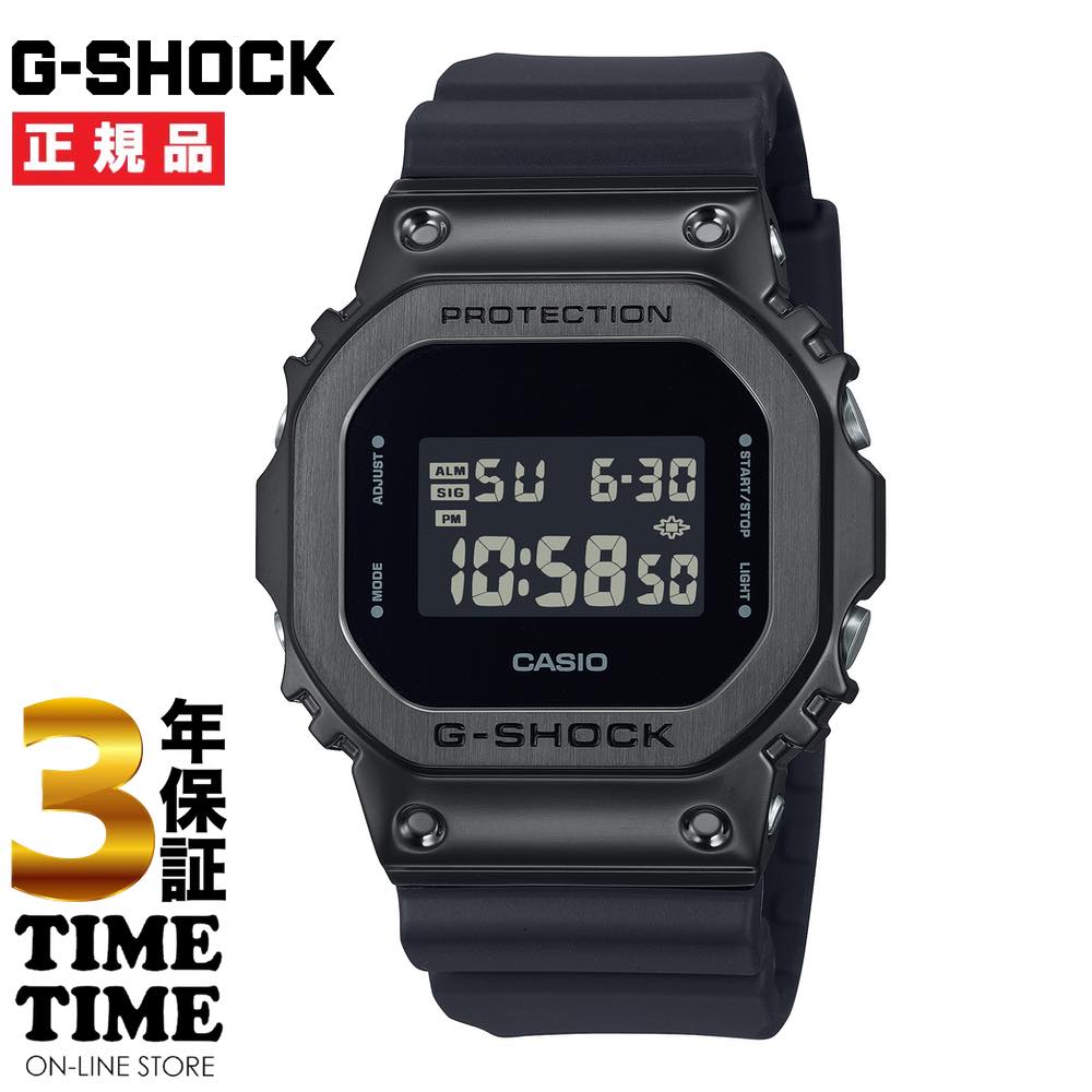 CASIO カシオ G-SHOCK Gショック メンズ デジタル ブラック GM-5600UB-1JF 【安心の5年保証】