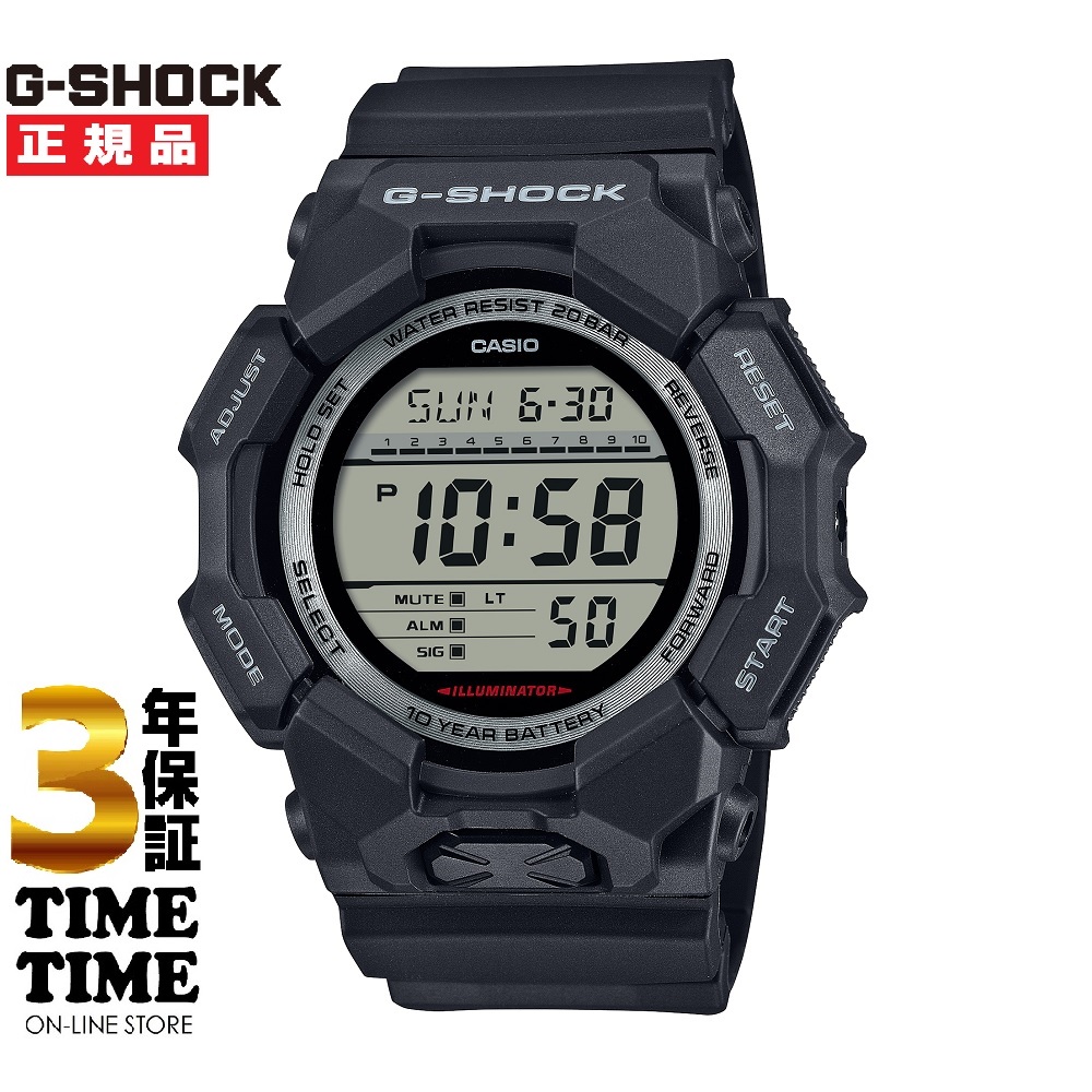 CASIO カシオ G-SHOCK Gショック GD-010-1JF 【安心の3年保証】ブラック