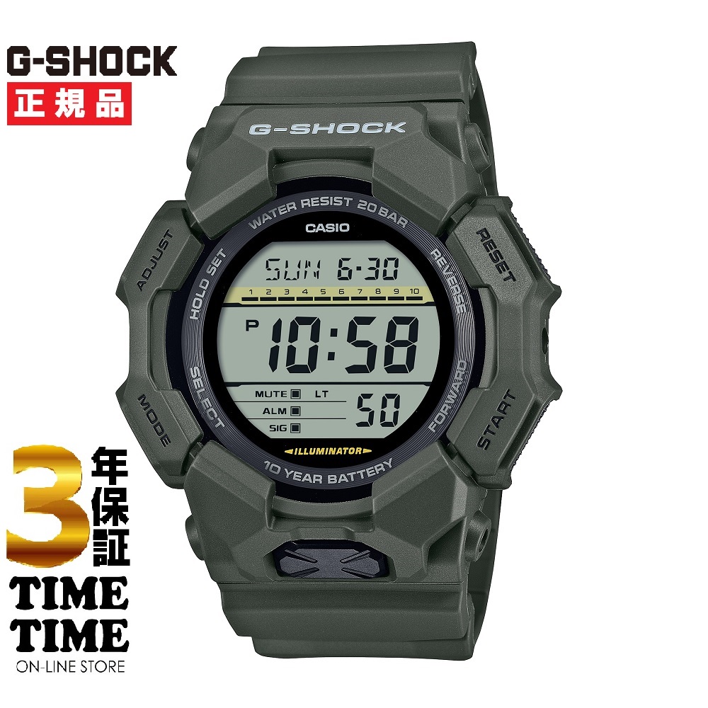 CASIO カシオ G-SHOCK Gショック GD-010-3JF 【安心の3年保証】カーキ