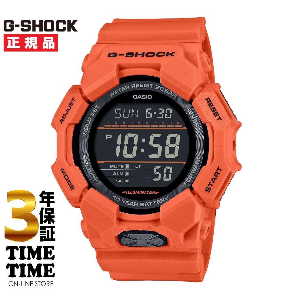 CASIO カシオ G-SHOCK Gショック GD-010-4JF 【安心の3年保証】オレンジ