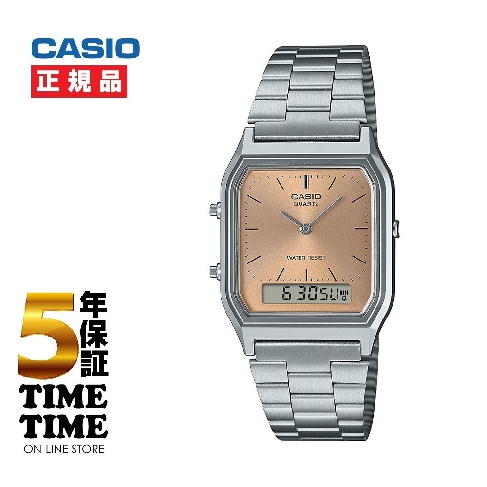 CASIO CLASSIC カシオクラシック 角型 ピンク AQ-230A-4AMQYJF 【安心の5年保証】