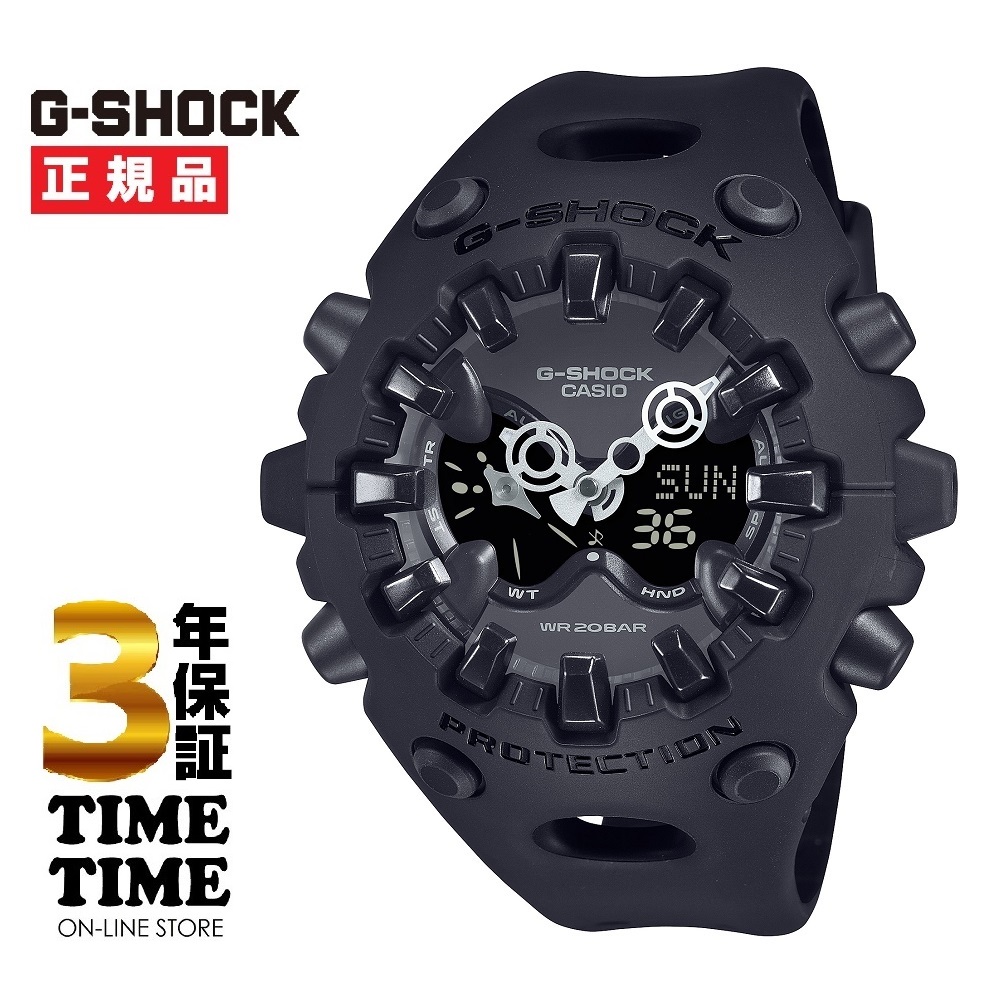 CASIO カシオ G-SHOCK Gショック ブラック 大容量電池採用モデル GA-V01-1AJF【安心の5年保証】