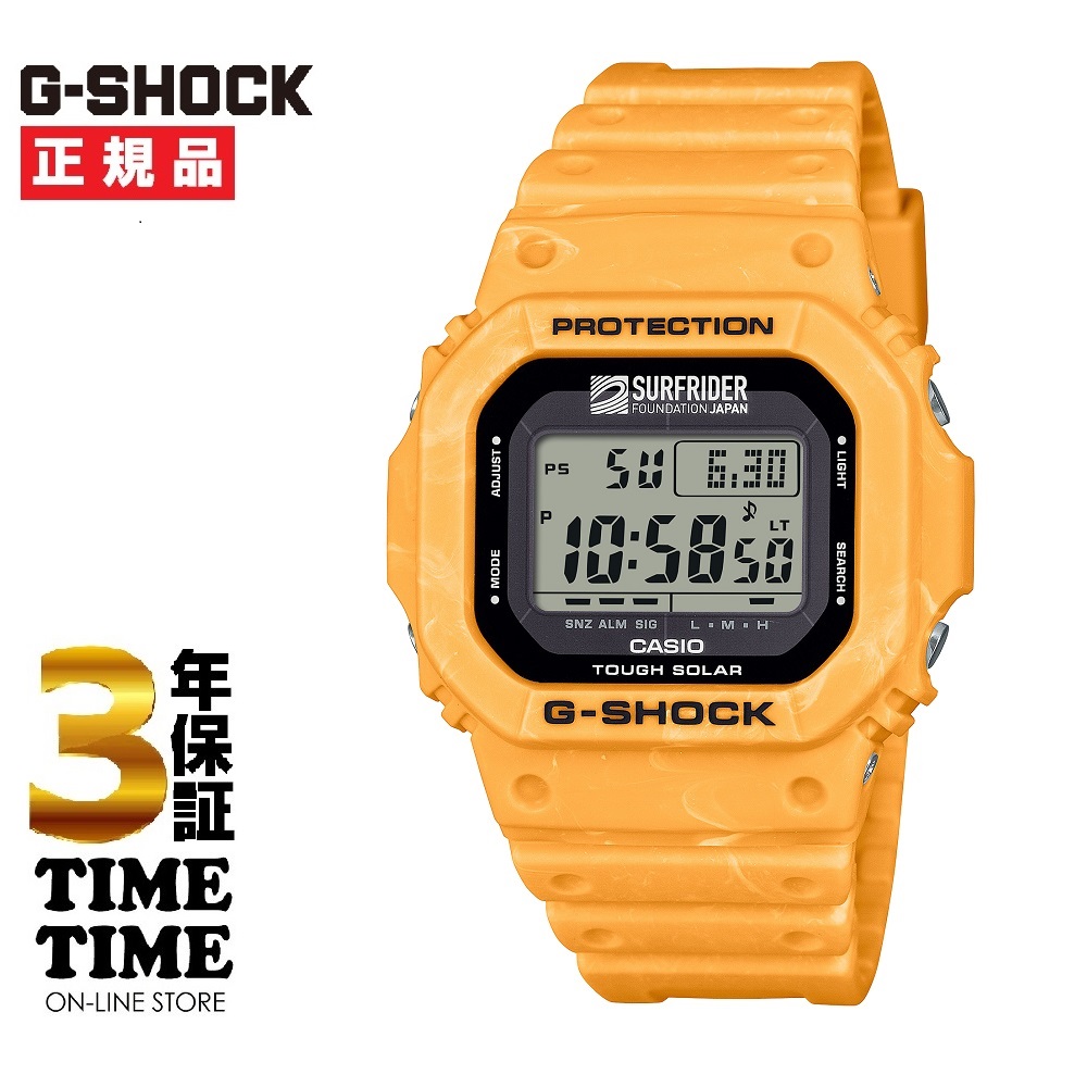CASIO カシオ G-SHOCK Gショック SURFRIDER FOUNDATION JAPAN コラボレーションモデル G-5600SFJ-9JR【安心の5年保証】
