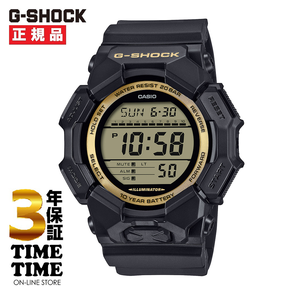 CASIO カシオ G-SHOCK Gショック 10年バッテリー デジタルモデル GD-010GB-1A9JF 【安心の5年保証】