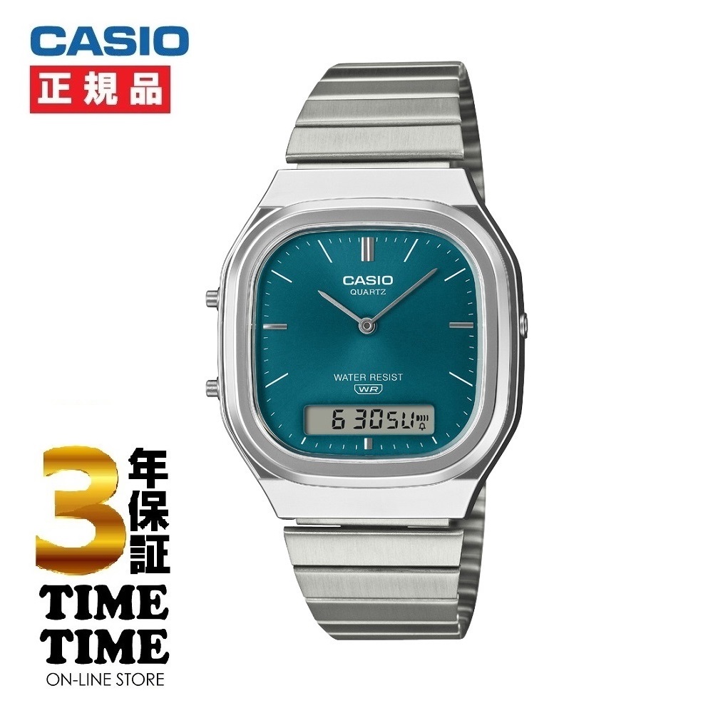 CASIO CLASSIC カシオクラシック 角型 AQ-240E-3AJF 【安心の5年保証】