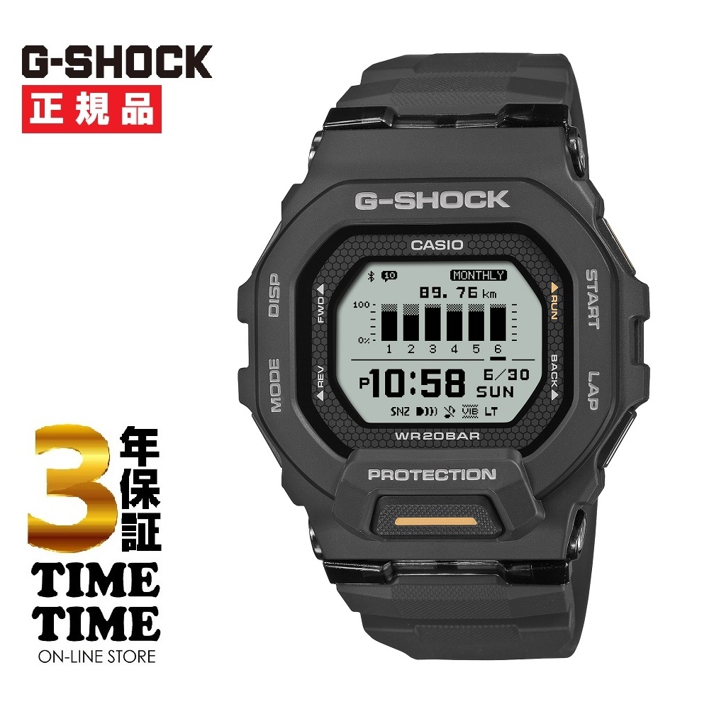 CASIO カシオ G-SHOCK Gショック G-SQUAD GBD-200-1A1JF 【安心の5年保証】