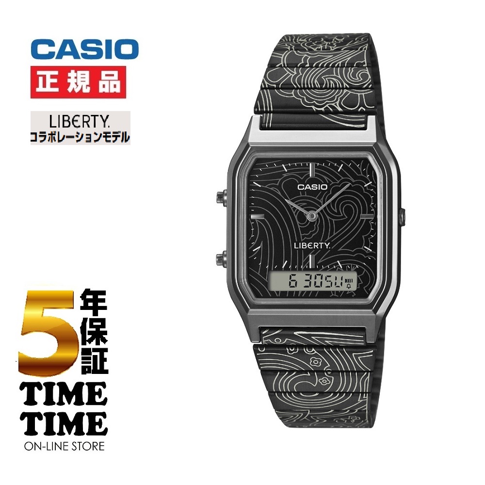 CASIO CLASSIC カシオクラシック 角型 LIBERTYコラボレーションモデル AQ-230ELT-1AJR【安心の5年保証】