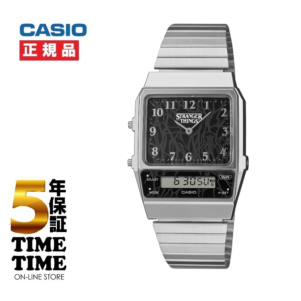 CASIO CLASSIC カシオクラシック ストレンジャー・シングスコラボ AQ-800EST-1AJR 【安心の5年保証】