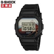 CASIO カシオ G-SHOCK Gショック 葛飾北斎 富嶽三十六景 山下白雨 DW-5600KHSH25-1JR【安心の5年保証】
