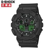 CASIO カシオ G-SHOCK Gショック BLACK AND ELECTRO GREEN GA-100BEG-1AJF【安心の5年保証】
