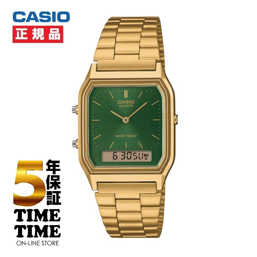 10/16発売！予約受付中！CASIO CLASSIC カシオクラシック 角型 AQ-230GA-3AMQYJF【安心の5年保証】