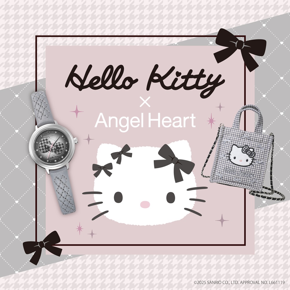 10/17発売！予約受付中 ANGEL HEART エンジェルハート Hello Kitty Collaboration KT26S-BK 【安心の3年保証】
