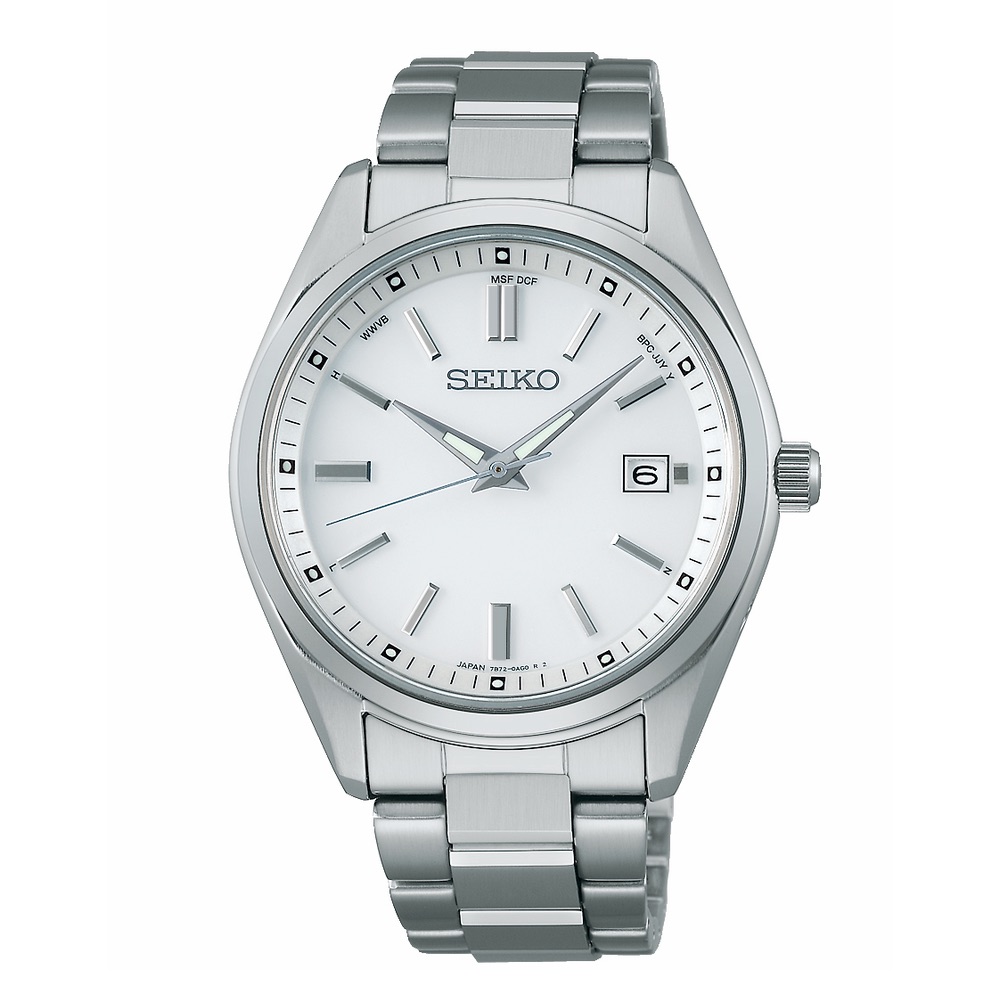 SEIKO SELECTION セイコーセレクション Sシリーズ 腕時計 メンズ ソーラー電波 ホワイト シルバー SBTM317 【安心の3年保証】