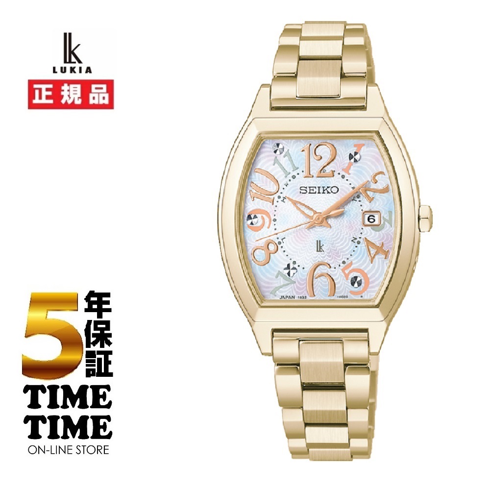 SEIKO セイコー LUKIA ルキア Happy Collection Made With Liberty Fabric Limited Edition ソーラー電波 SSQW104 限定500本【【安心の5年保証】