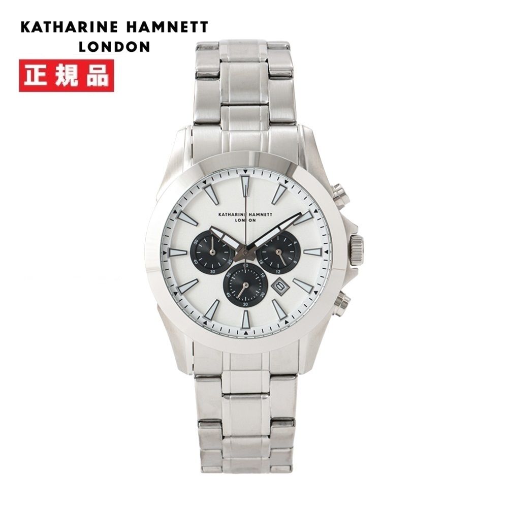 KATHARINE HAMNETT キャサリンハムネット タイムタイム 限定モデル SSブレス KH20J9B14