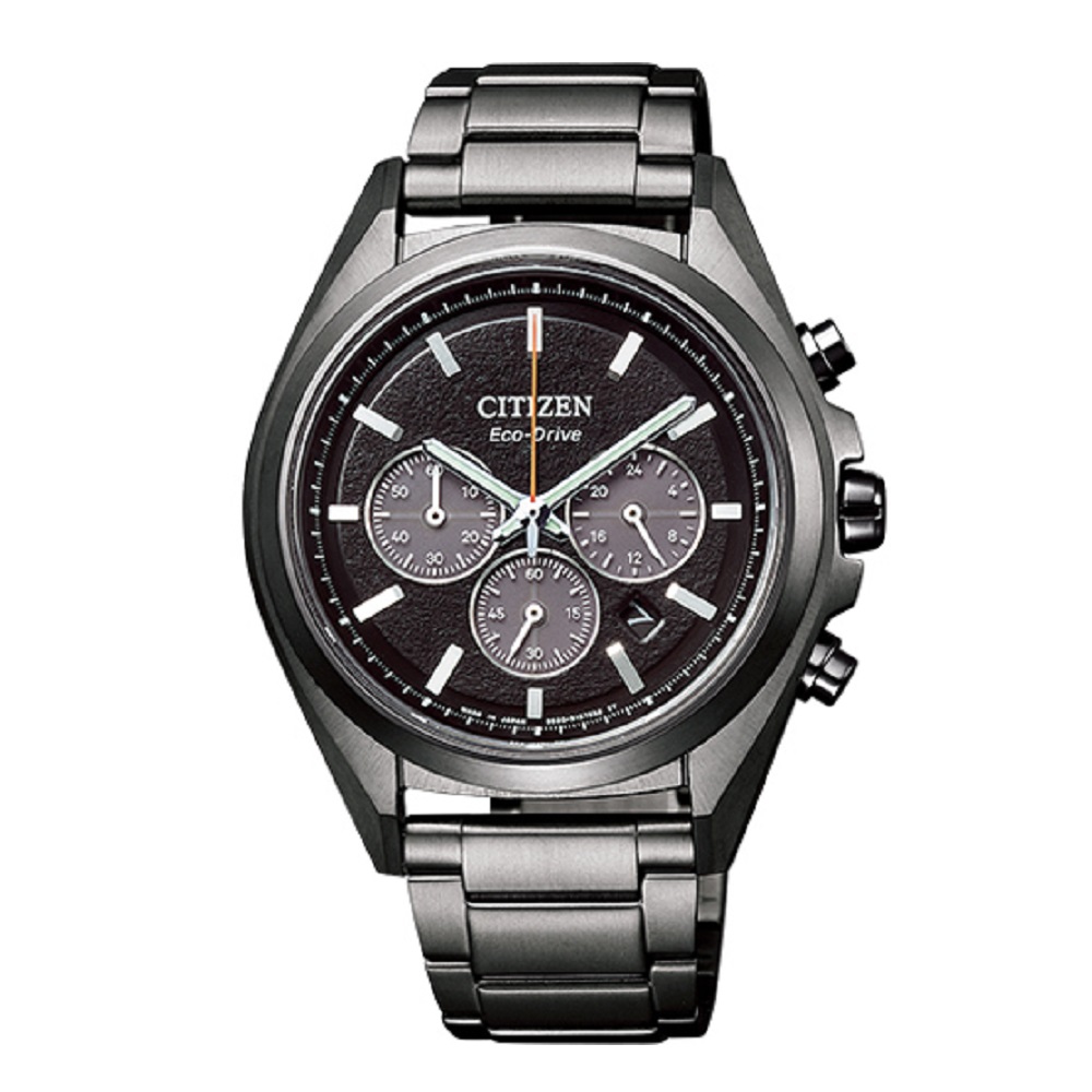 ＜リングノート付き＞CITIZEN シチズン ATTESA アテッサ Black Titanium Series CA4394-54E 【安心の3年保証】 腕時計