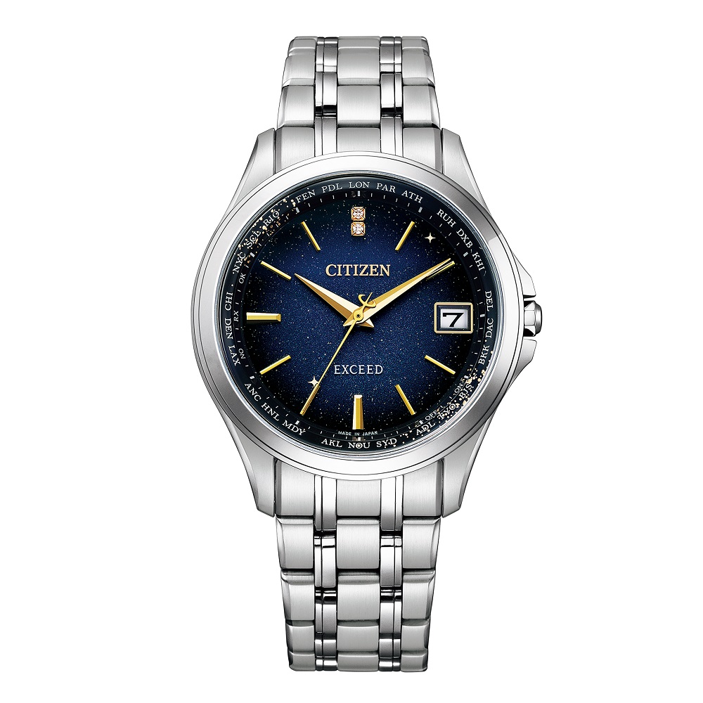 CITIZEN シチズン EXCEED エクシード エコ・ドライブ電波 七夕モチーフ「天の川」 限定ペアモデル 第2弾 CB1080-61L 数量限定400本 【安心の3年保証】