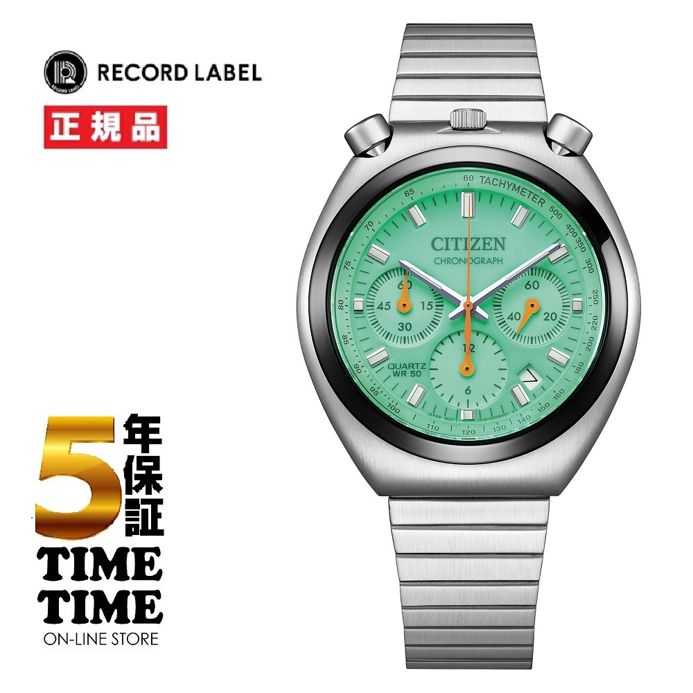CITIZEN COLLECTION シチズンコレクション レコードレーベル PLAYGROUND Edition TSUNO CHRONO AN3660-73X【安心の5年保証】