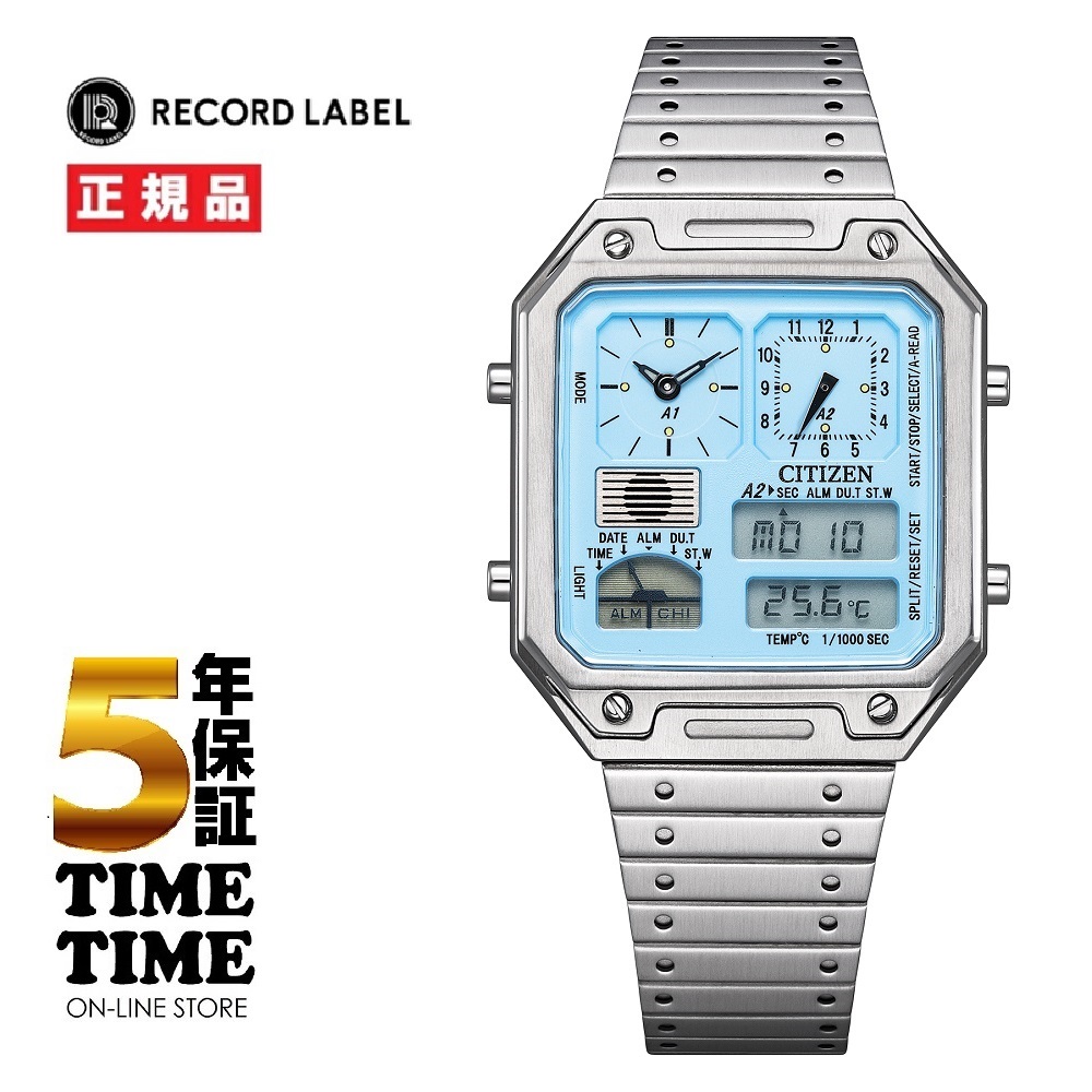 CITIZEN COLLECTION シチズンコレクション レコードレーベル PLAYGROUND Edition THERMO SENSOR JG2120-73L【安心の5年保証】