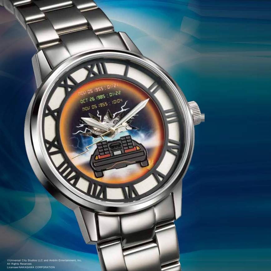 バック・トゥ・ザ・フューチャー 劇場公開35周年記念 オフィシャル機械式腕時計 数量限定3500本