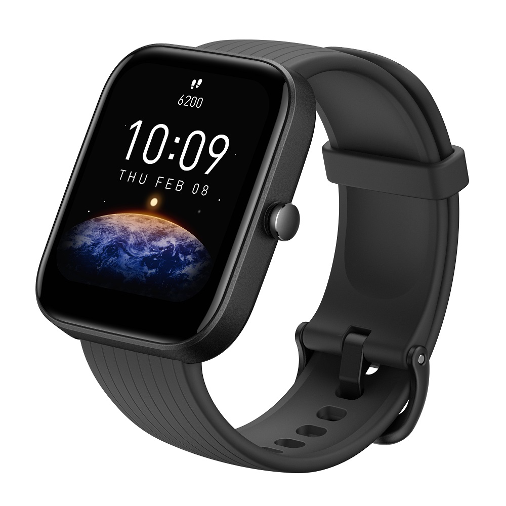＜先着30名様にUSB充電器プレゼント！＞ハンドタオル付！Amazfit アマズフィット Bip3 ブラック SP170046C01 【安心のメーカー1年保証】