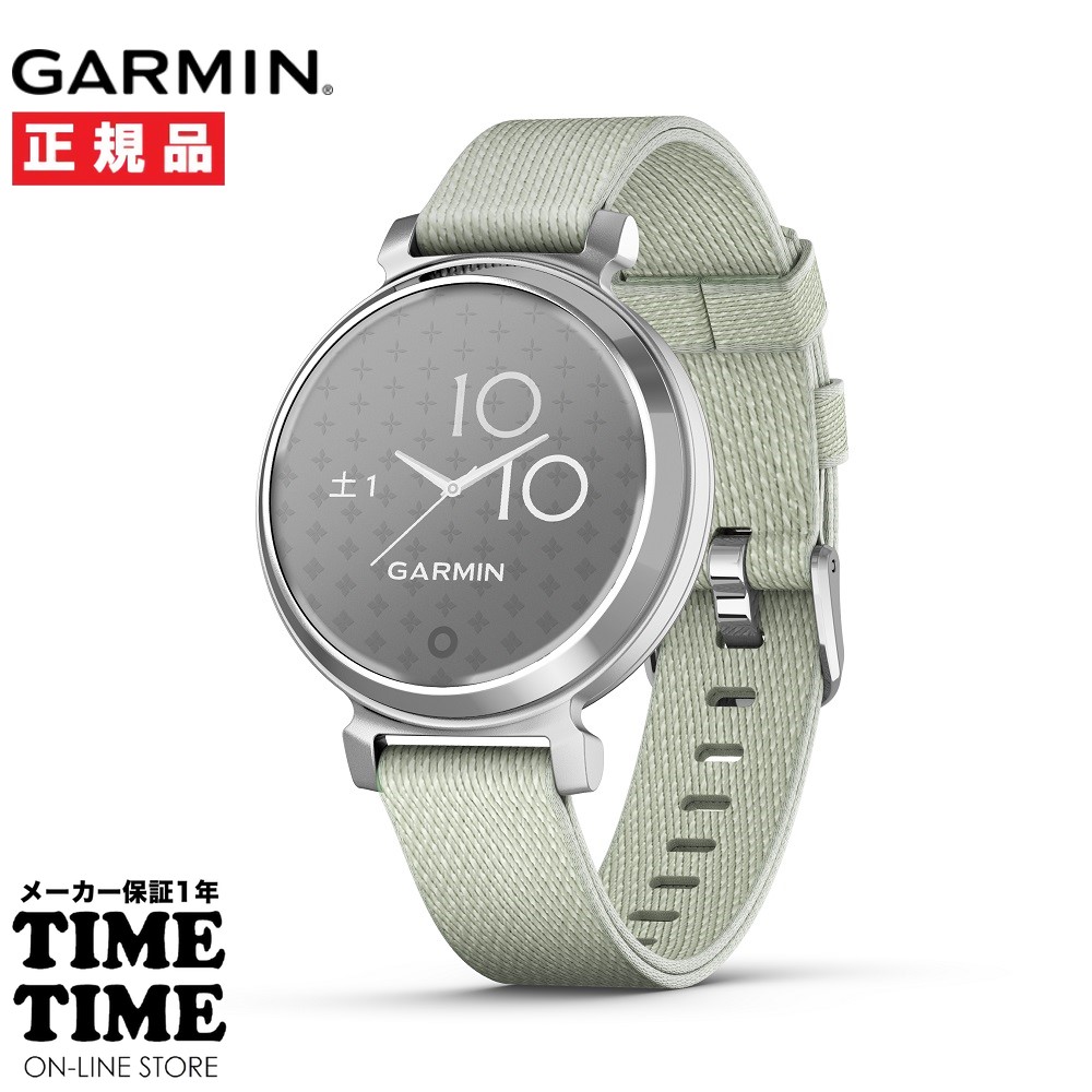 GARMIN ガーミン Lily 2 リリー2 Classic SageGrey Fabric / Silver スマートウォッチ レディース Suica対応 010-02839-53 【安心のメーカー1年保証】