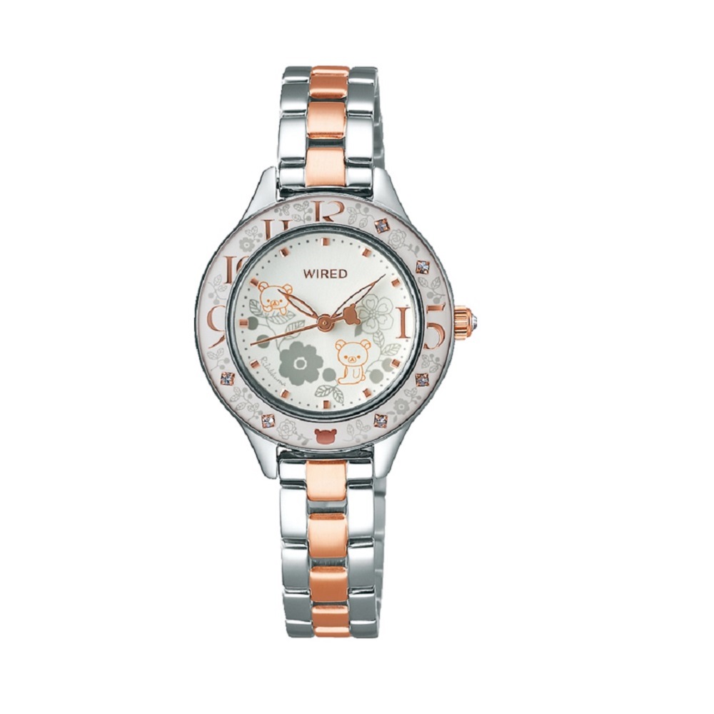 WIRED ｆ ワイアードf リラックマ コラボレーションモデル 800本限定 AGEK743 【安心の3年保証】 腕時計