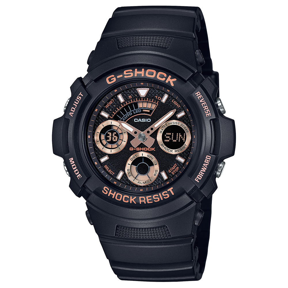 CASIO カシオ G-SHOCK Gショック AW-591GBX-1A4JF BLACK&GOLD【安心の3年保証】 腕時計