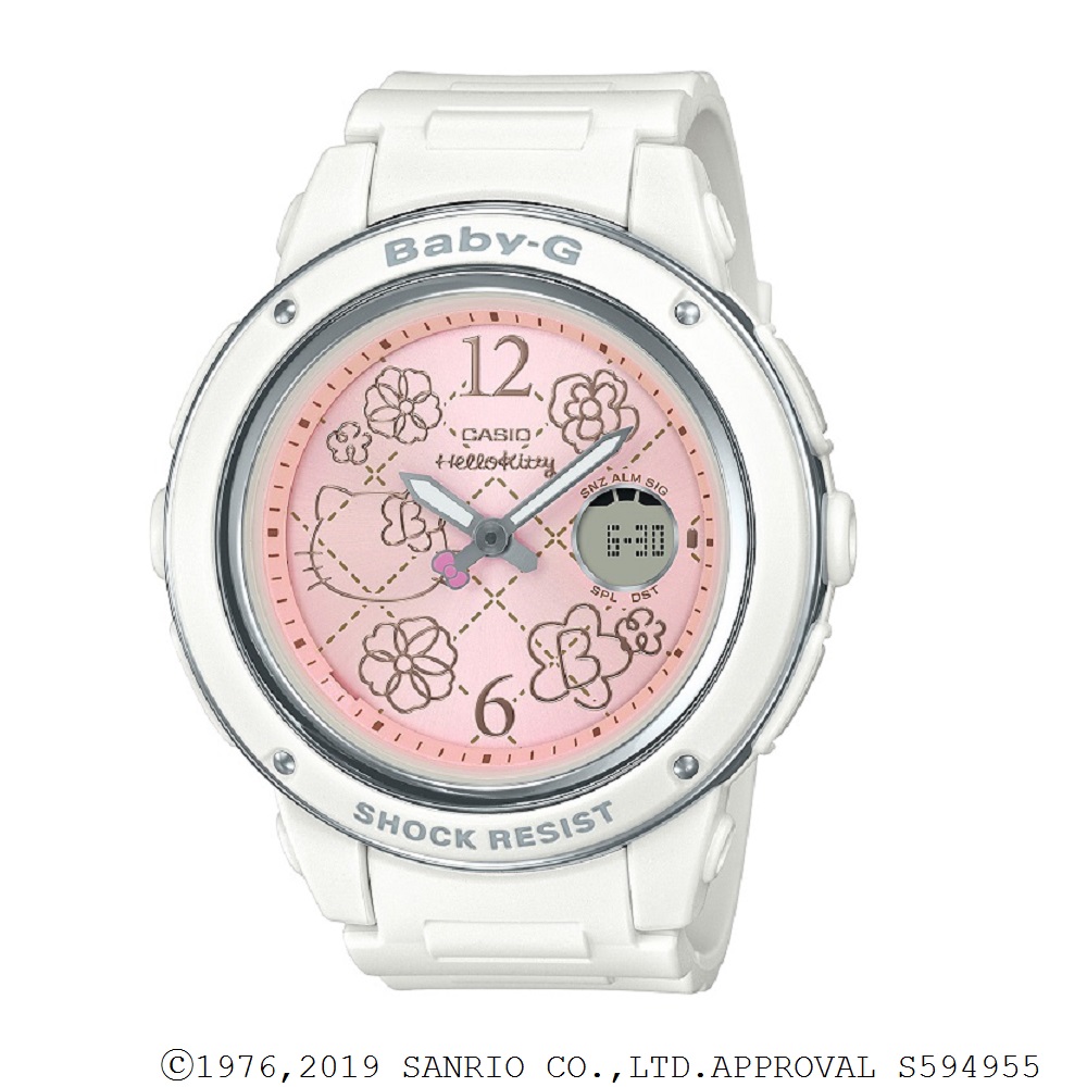 CASIO カシオ BABY-G ベビーG HELLO KITTY コラボレーションモデル BGA-150KT-7BJR【安心の3年保証】 腕時計